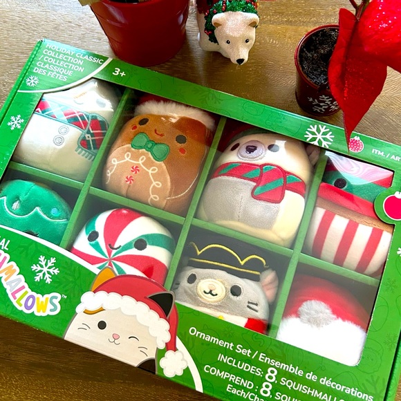 Squishmallows🎄✨Christmas ornament set NWT - Picture 2 of 3